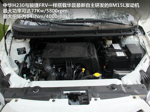 首推1.5L手動酷悅型 中華H230購買分析