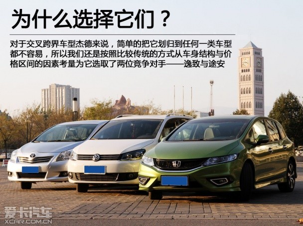 年輕生活家 杰德/途安/逸致實用性對比