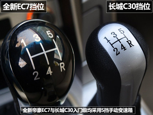 自主中級車大咖秀 全新EC7對比長城C30