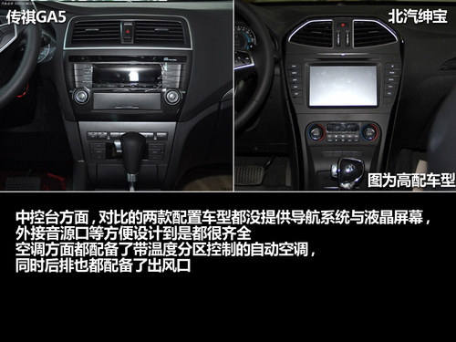 都不錯差在哪 北汽紳寶對比廣汽傳祺GA5