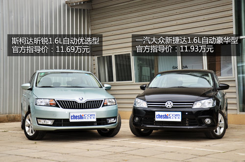 同級車之爭 大眾新捷達對比斯柯達昕銳