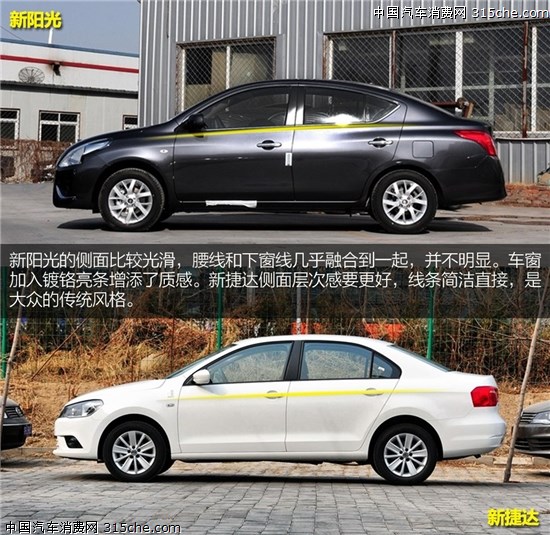 10萬實用型家轎的較量 新陽光PK新捷達