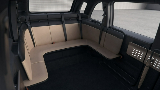 Canoo Lifestyle Vehicle內飾。
